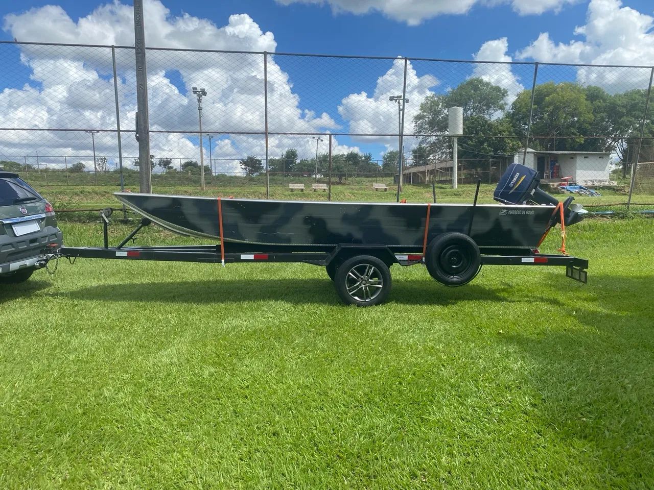 Canoa 5M Marreco de Goiás 2021 Motor 25/30 Hp com partida 2016  - Foto 5