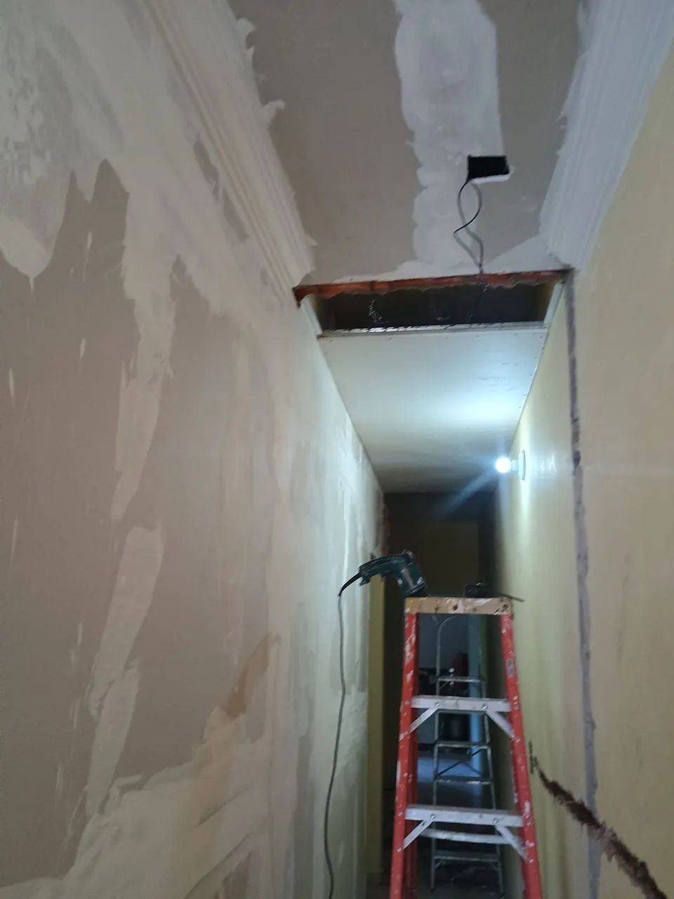 Forro de gesso e drywall