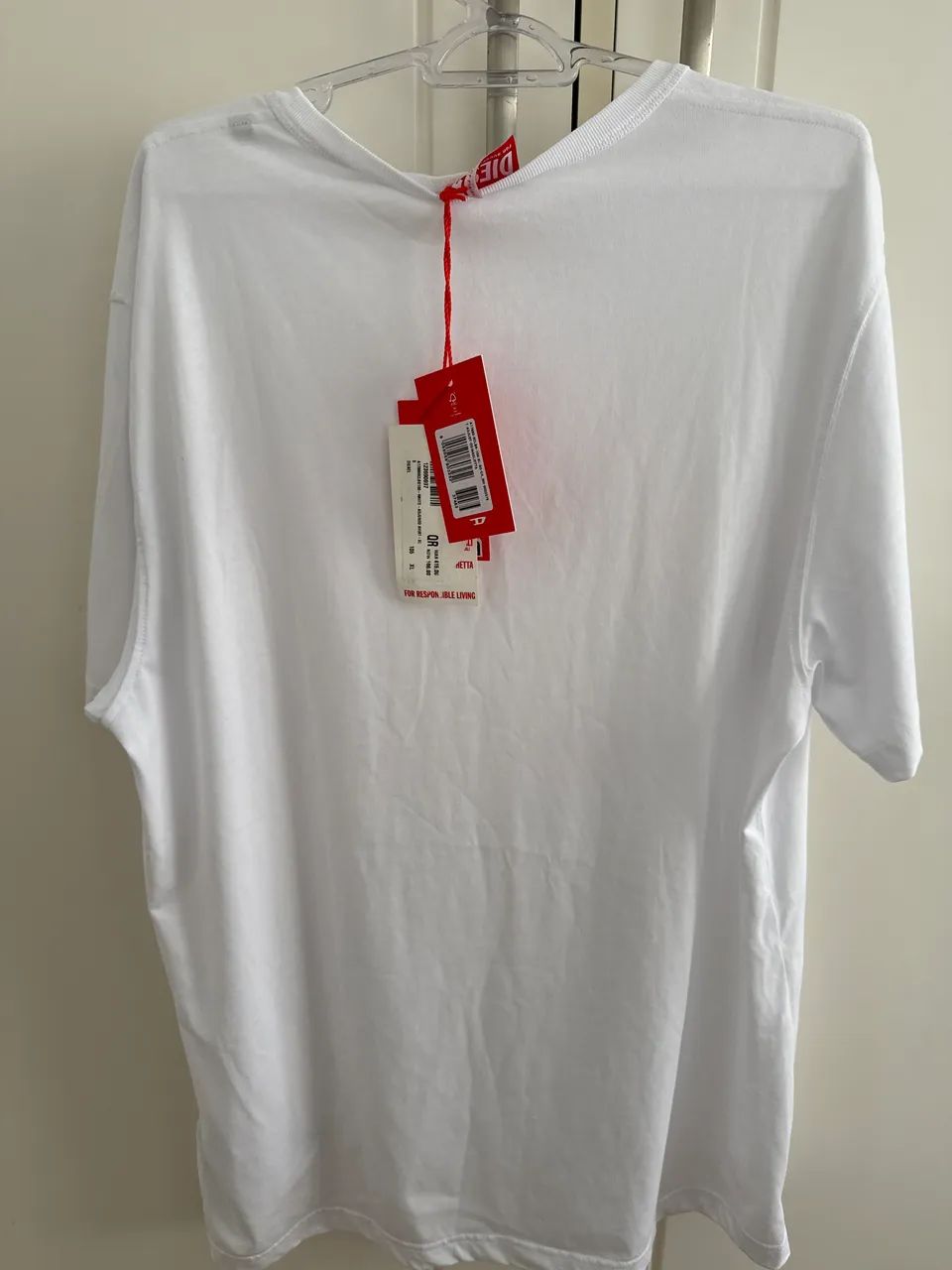 Camiseta diesel branca  - Foto 2