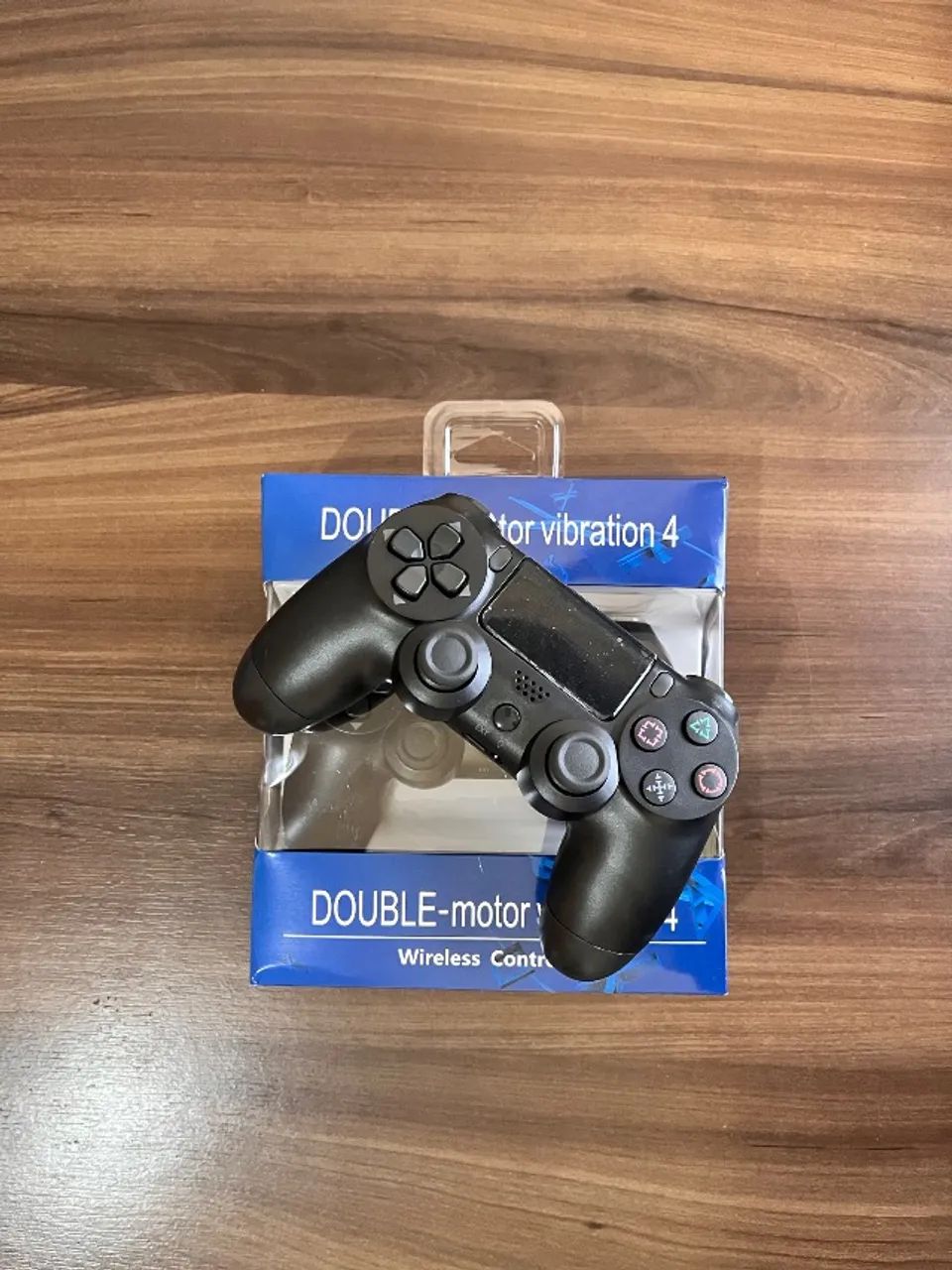 CONTROLE SEM FIO DOUBLE MOTOR COMPATÍVEL COM (Ps3|Ps4) PC E SMART TV - Foto 2