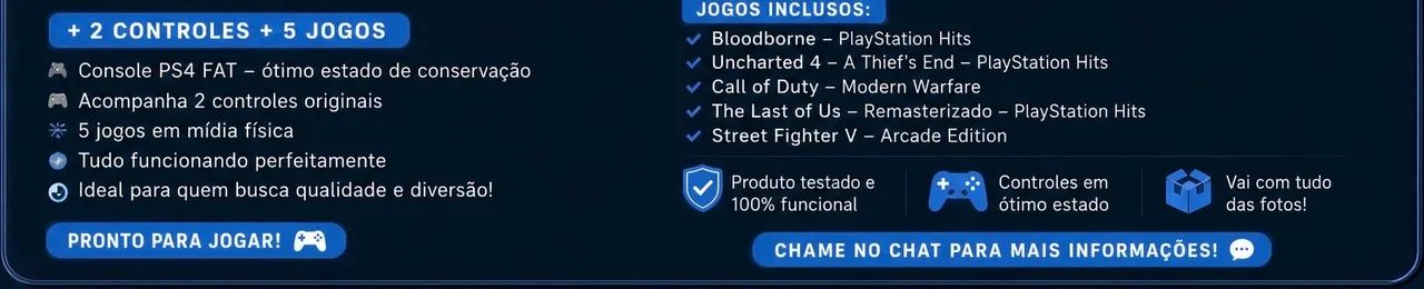 OPORTUNIDADE PLAYSTATION 4 ? - Foto 2