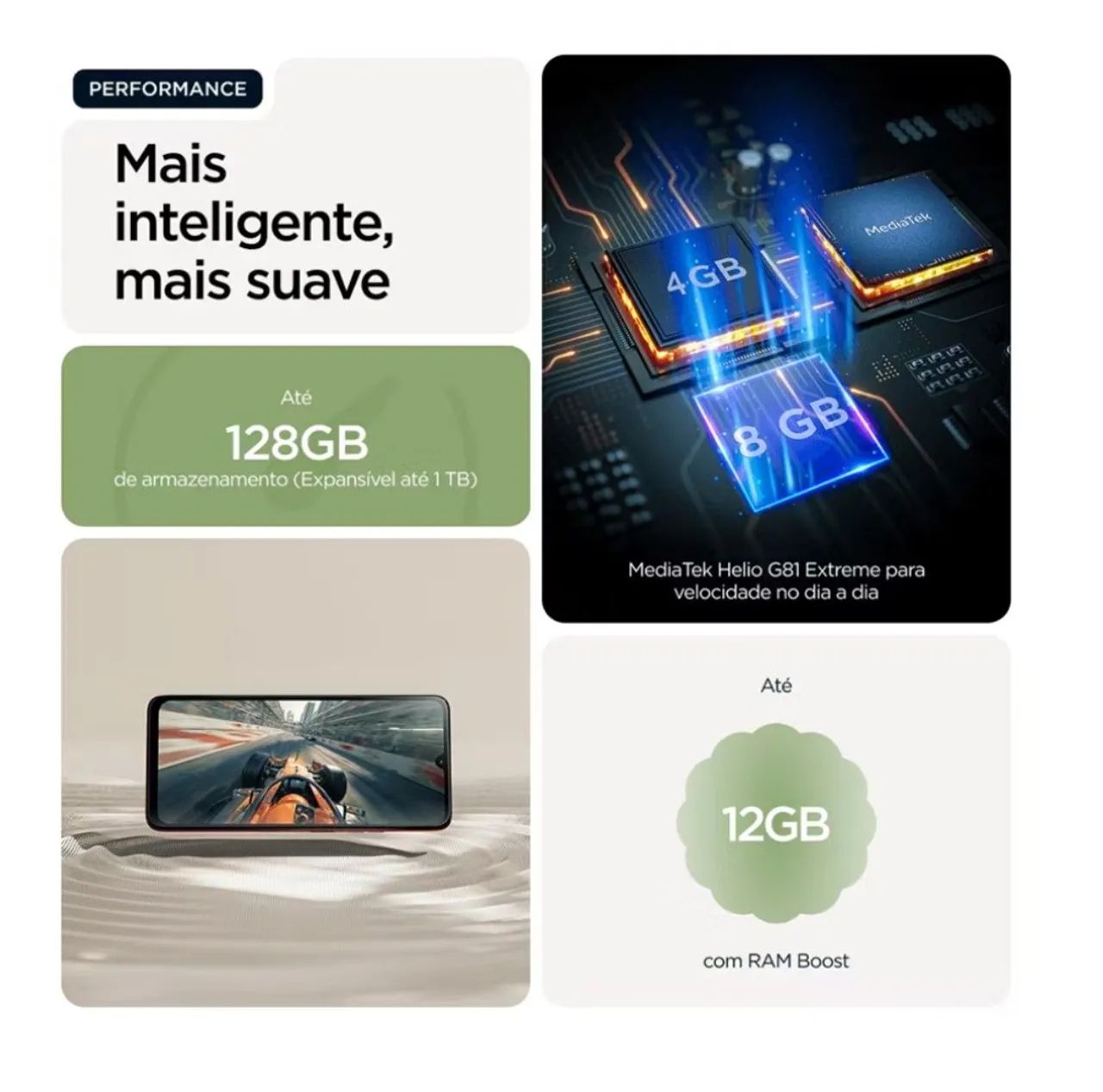 MOTOROLA G06 NA CAIXA COM NOTA FISCAL E GARANTIA !!!!! - Foto 5