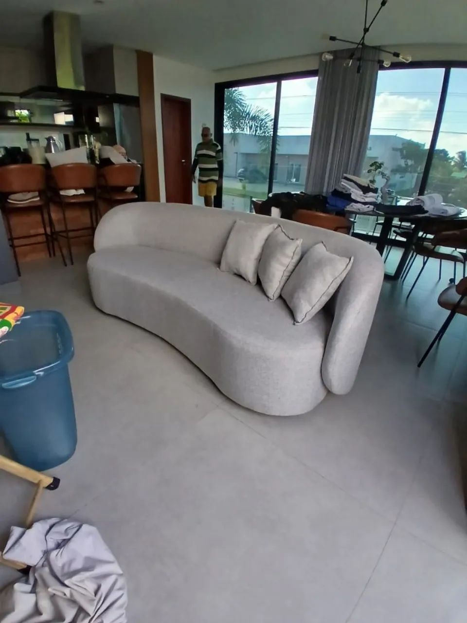 Sofa orgânico sobre pedido  - Foto 4
