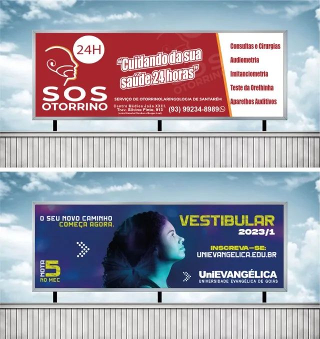Cartaz para outdoor 
