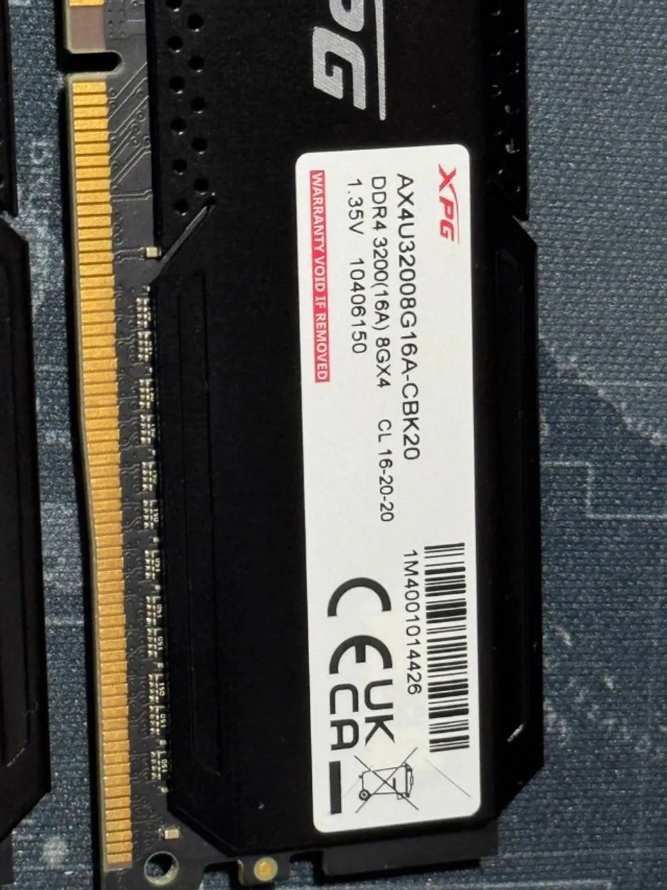 Memoria Ram XPG Gammix D20, 16GB (2x8GB), DDR4 3200Mhz, CL16