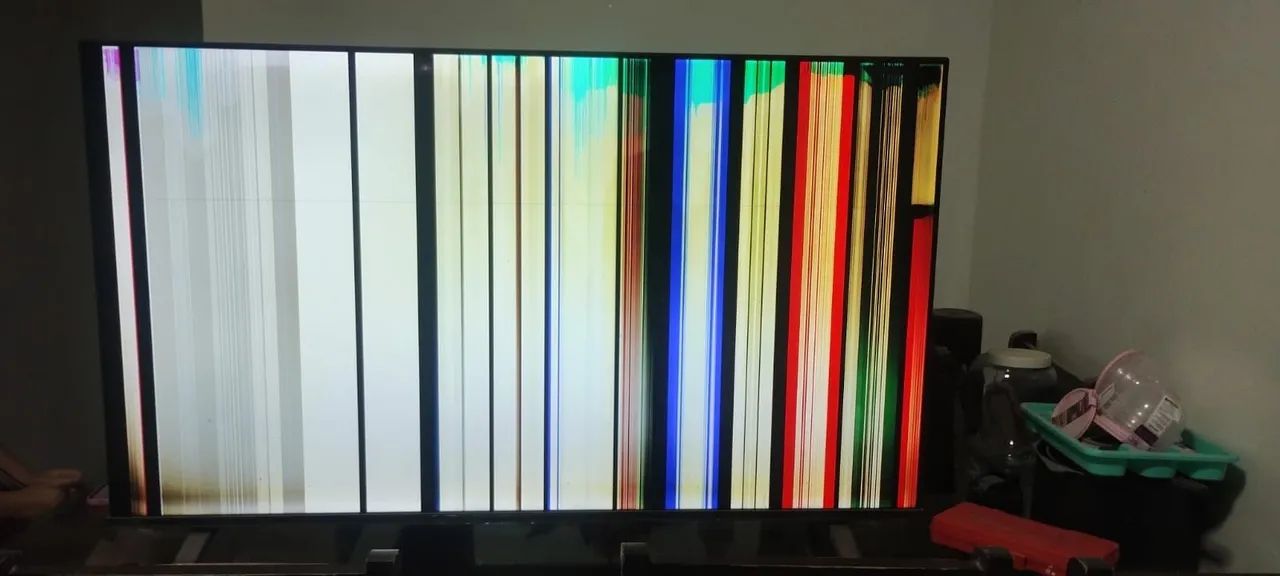TV com garantia com a tela quebrada - Foto 2