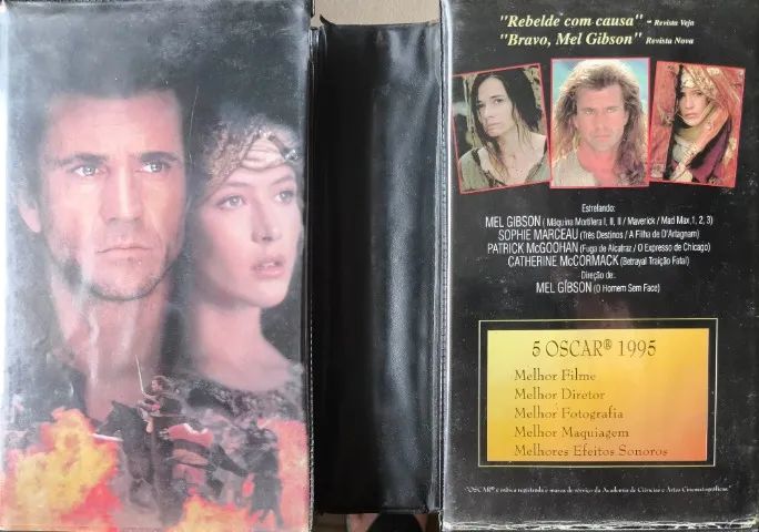 Fita VHS Coração Valente Original - Foto 2