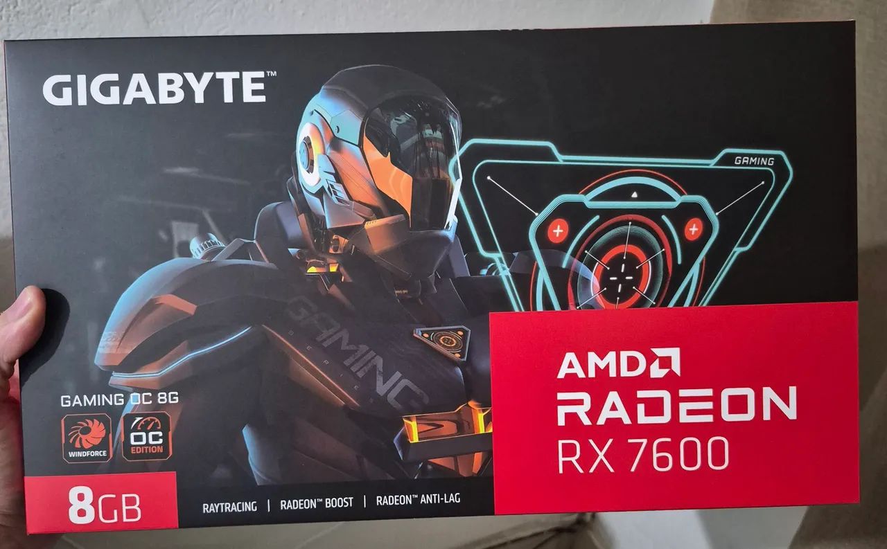 RX 7600 GIGABYTE 8GB