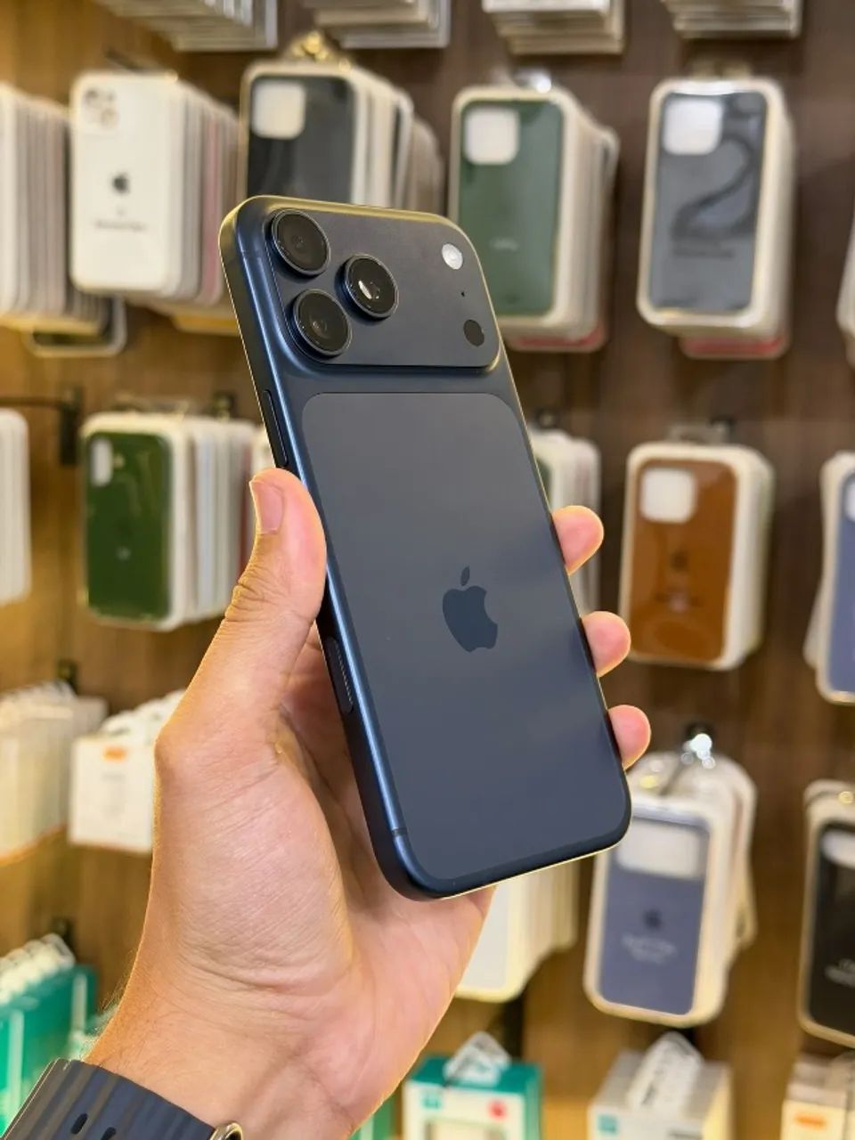 iPhone 17 pro max 256gb Azul lacrado garantia Apple - Foto 3