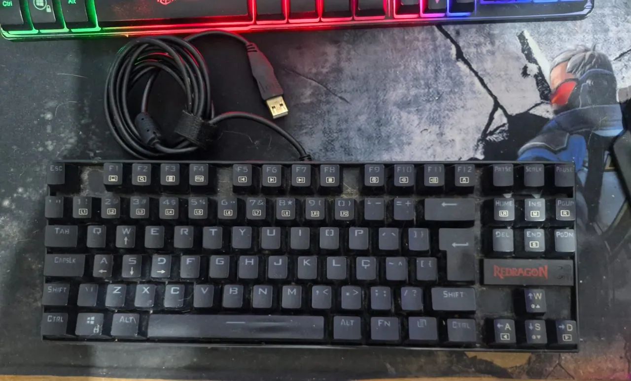 Teclado Redragon Kumara - Foto 2