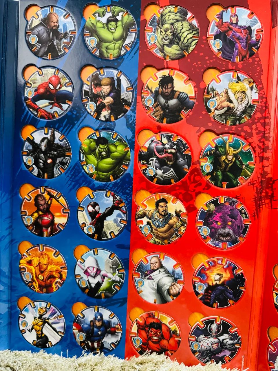 Tazos Marvel Bistek Coleção Completa - Foto 4