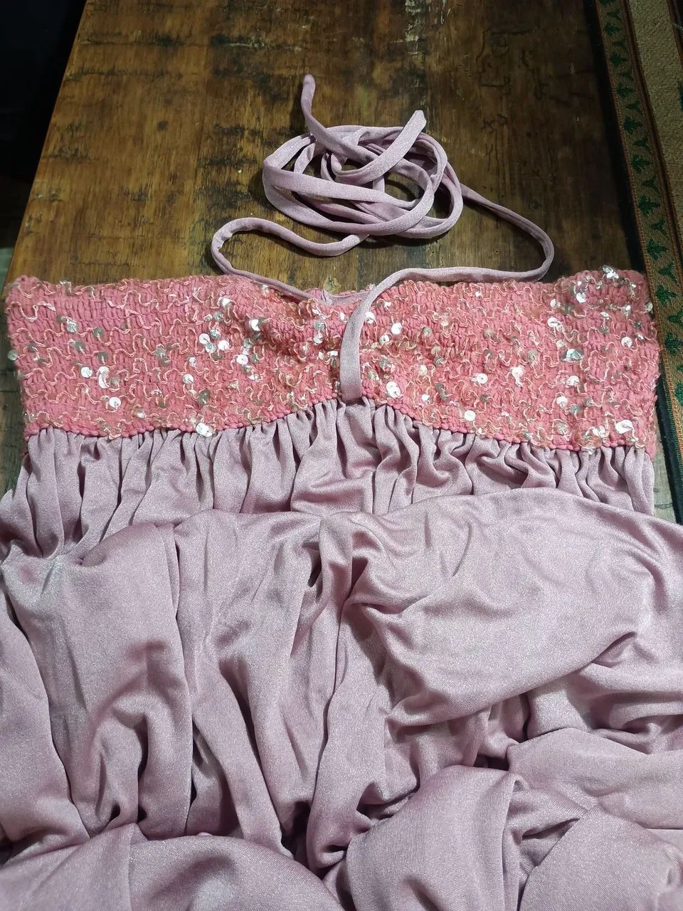 Vestido longo micro fibra francês  - Foto 2