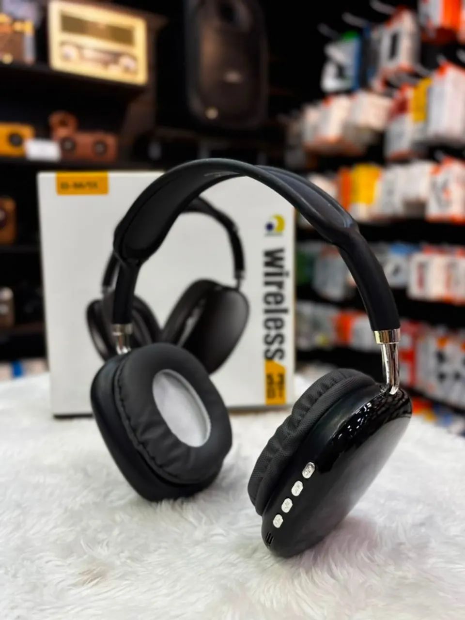 Fone de ouvido Bluetooth Headphone