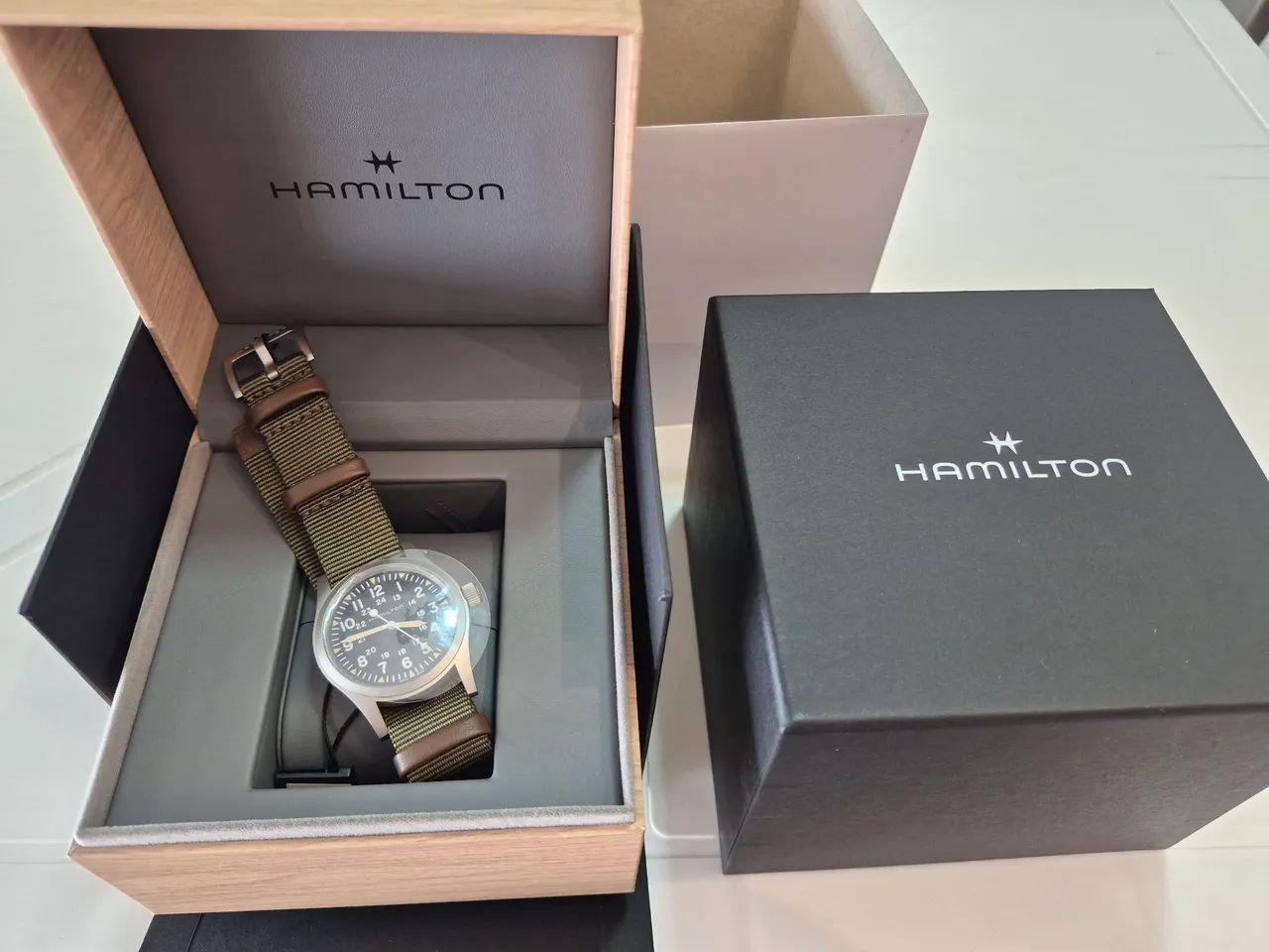 Relógio Hamilton Khaki Field Mechanical H69439931