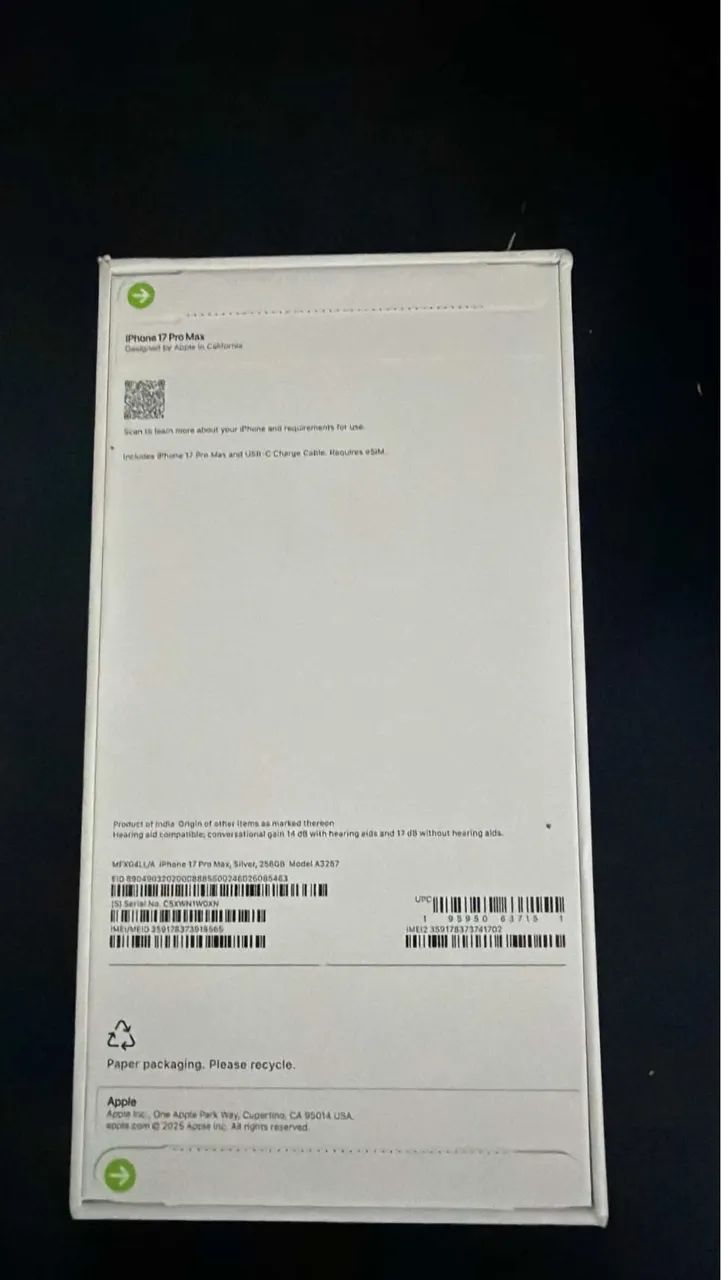 iPhone 17 pro max  - Foto 2