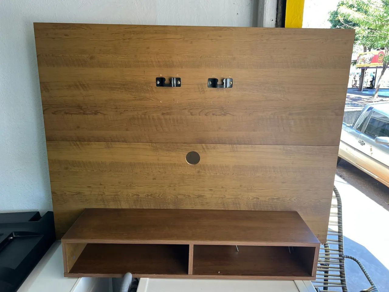 Painel de TV para tv até 42 polegadas semi novo ((ENTREGO GRATIS)) - Foto 4