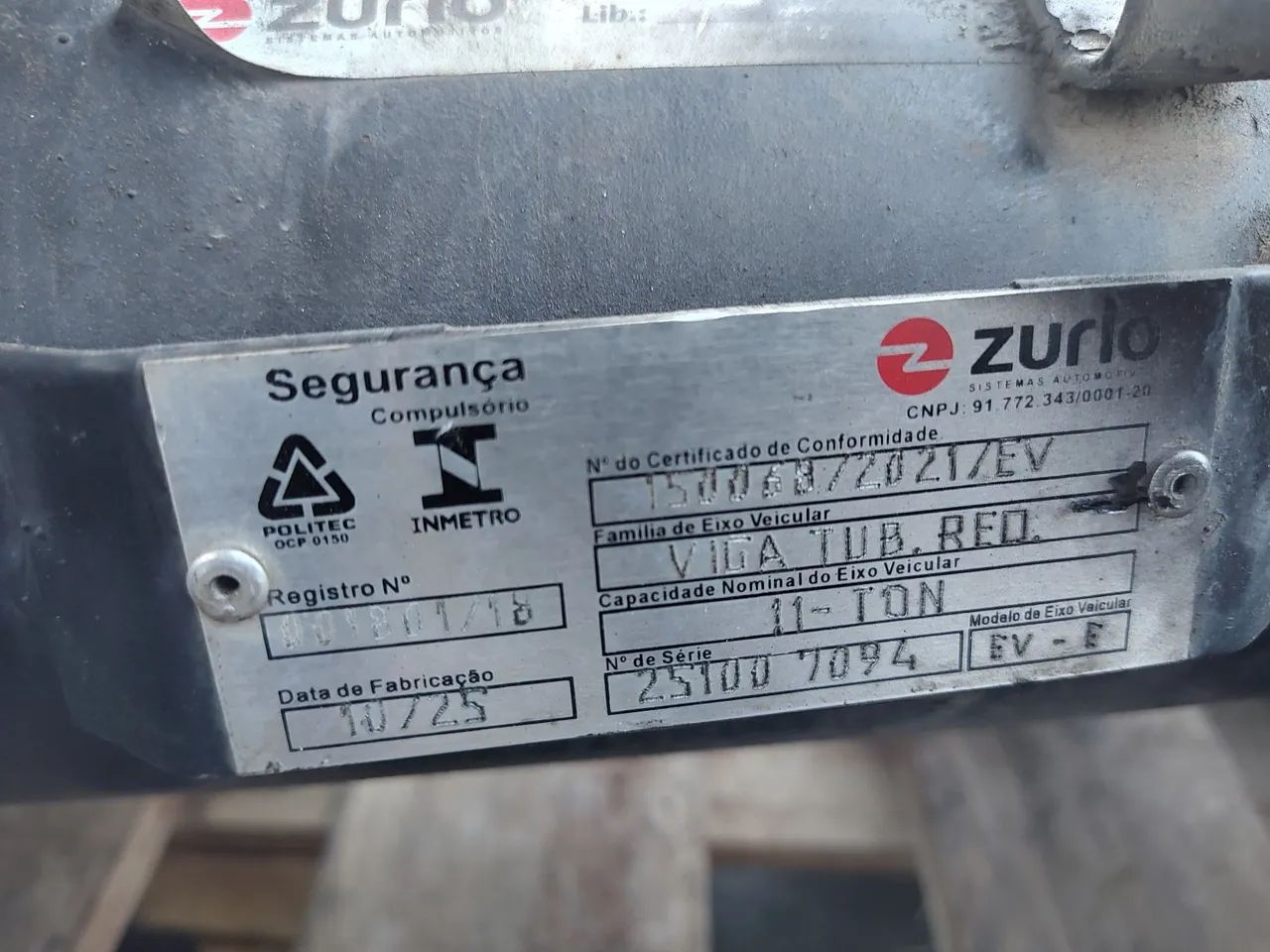 Eixo pneumático completo para caminhão/carreta  ano 2025 - Foto 8