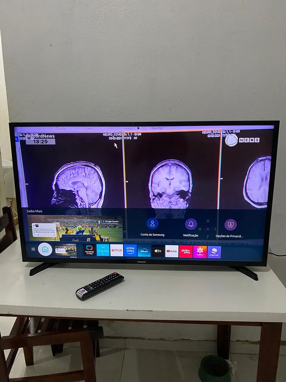 TV smart Samsung 43 polegadas tudo OK - Foto 3