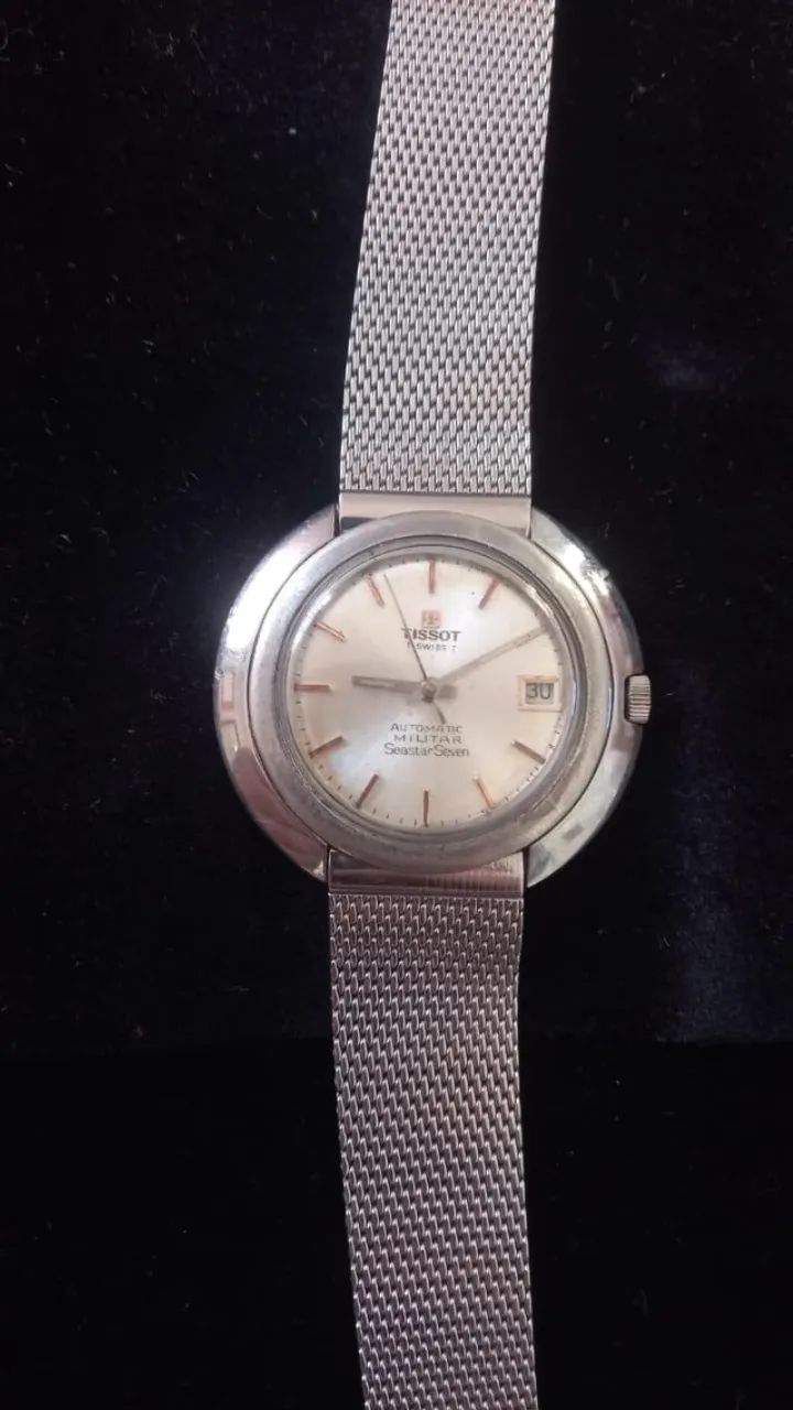 Relógio Tissot Modelo Militar Seastar Seven Automatic Date