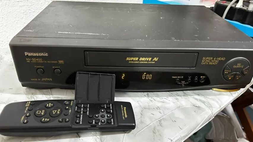 Video Cassete antigo, Panasonic- funcionando 