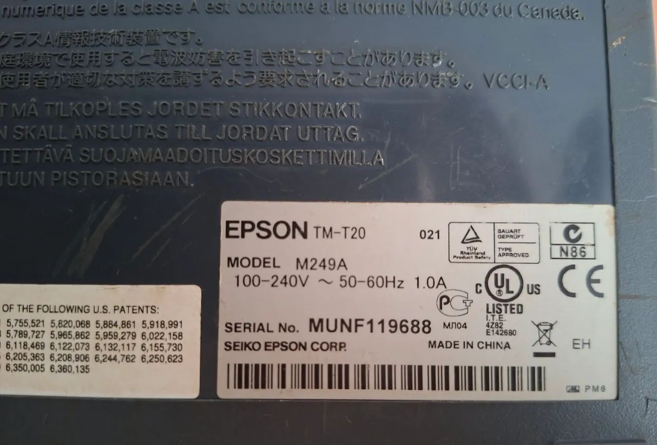 Impressora Térmica Epson TM-T20 - Foto 3