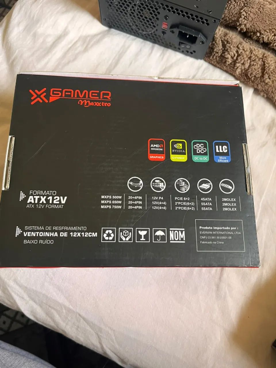 Fonte Gamer Maxxtro ATX 12v 550w - Foto 4