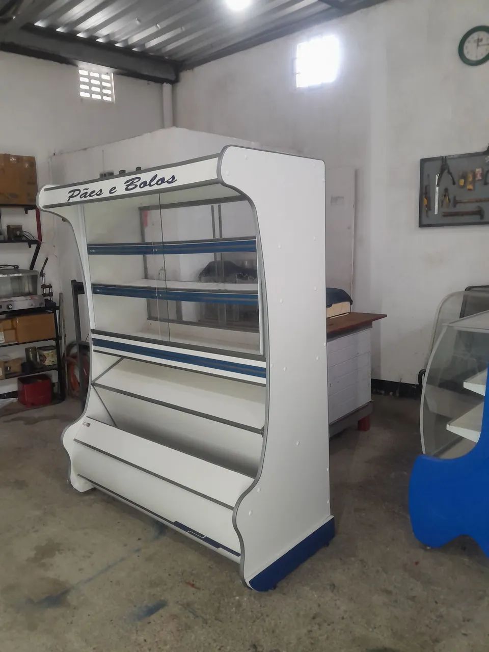 VITRINE EXPOSITOR DE PAES E BOLOS. - Foto 4