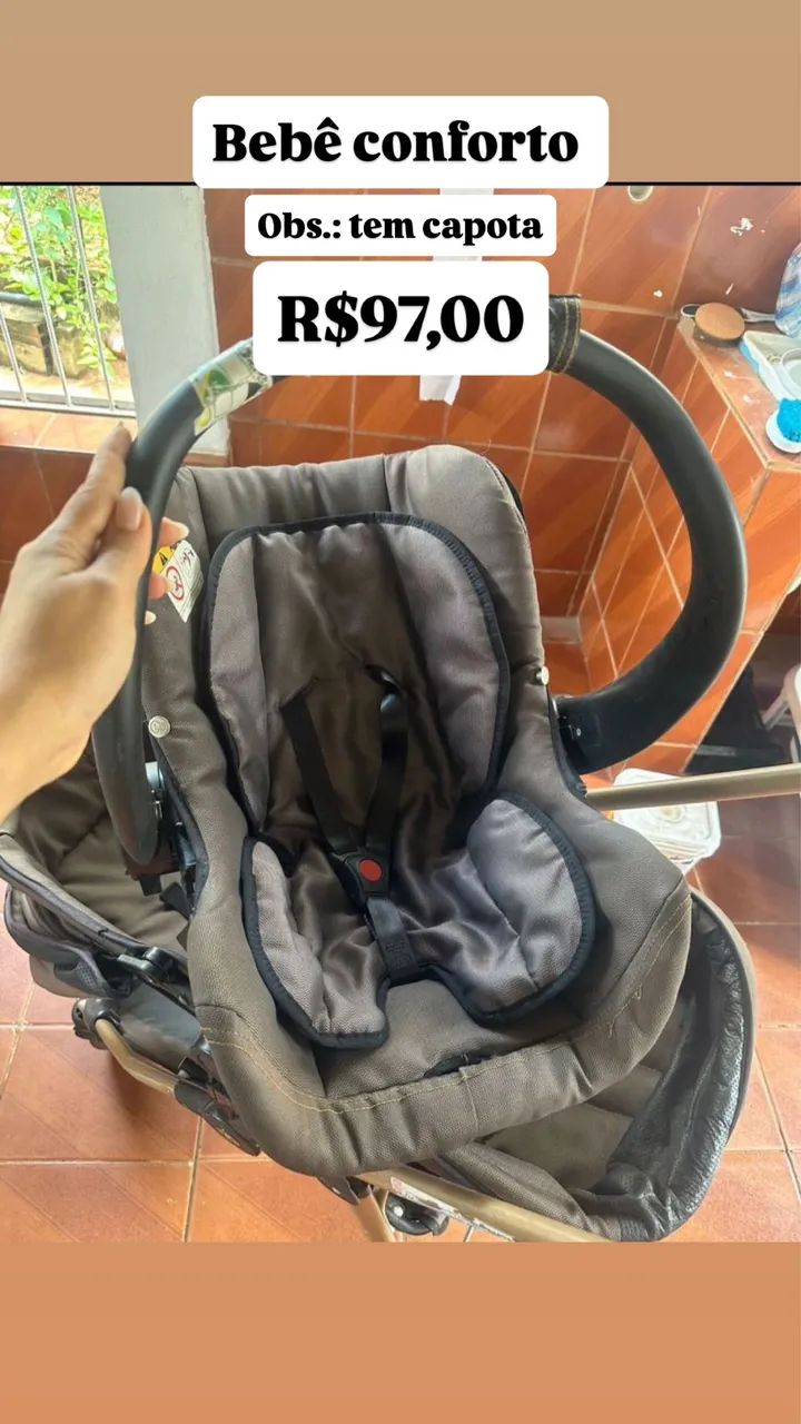 Berço Moisés e bebê conforto  - Foto 2