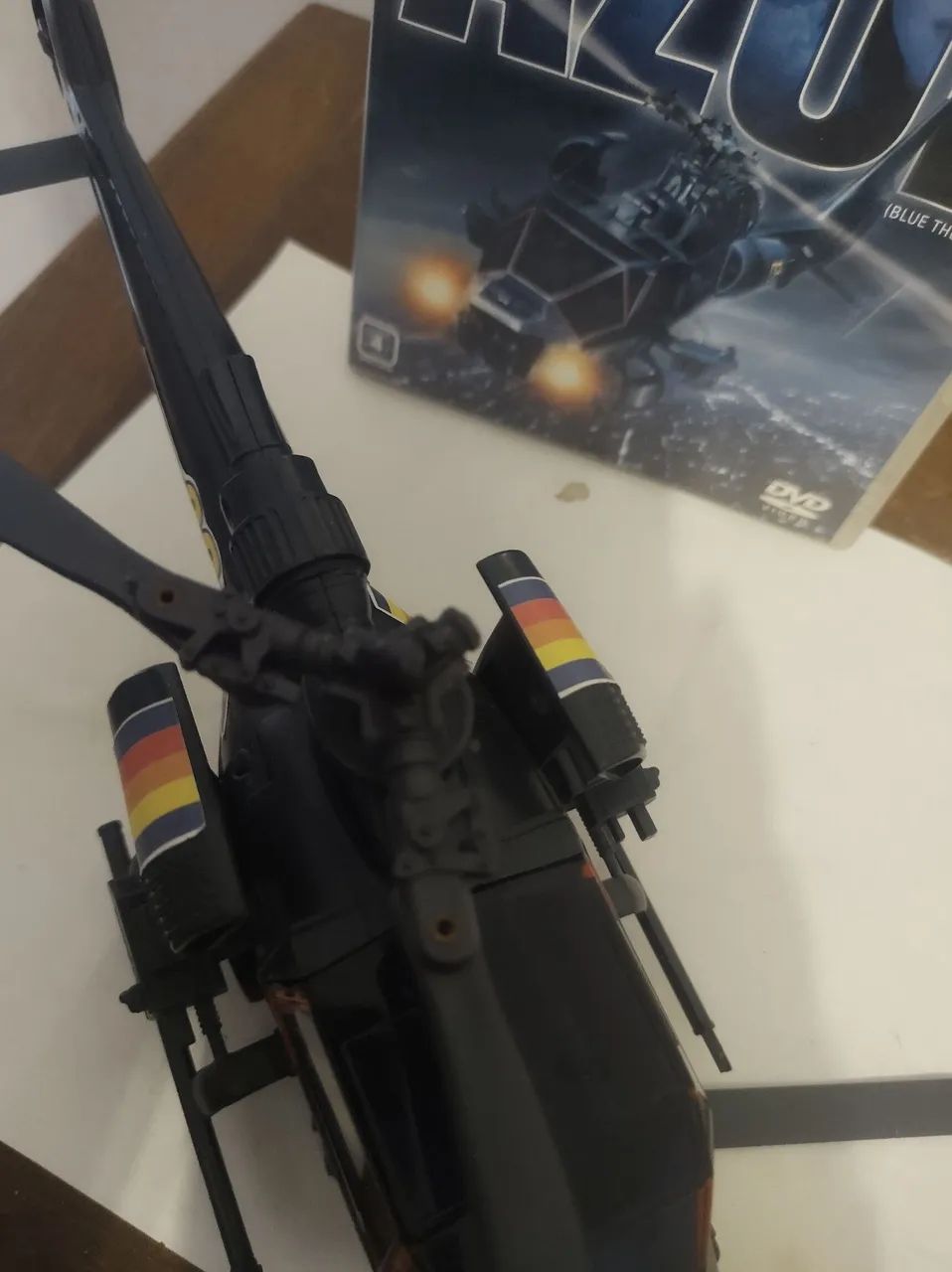 Brinquedo Antigo Glasslite Trovão Azul  - Foto 5