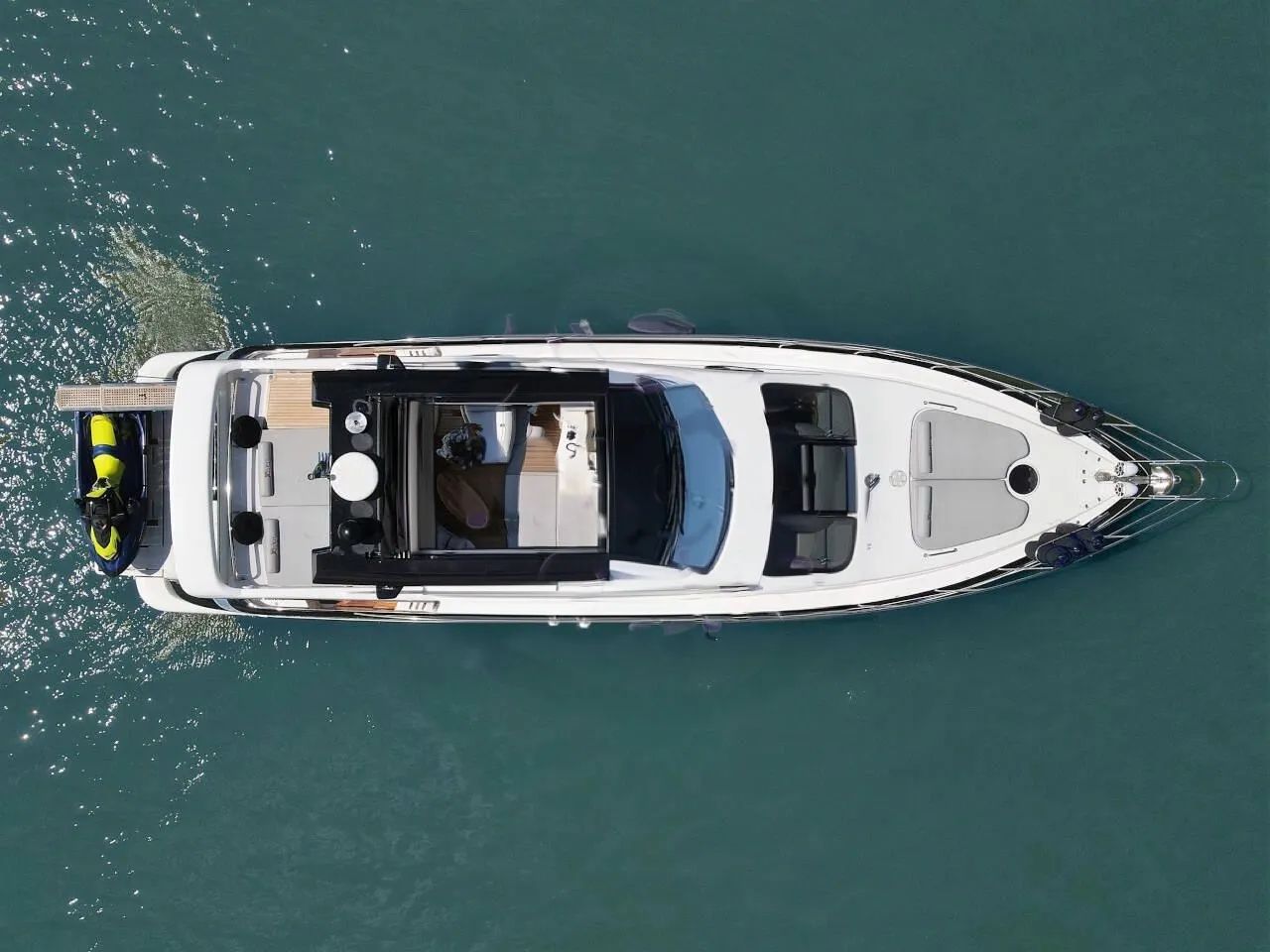 AZIMUT 60 pés Flybrigde plataforma submergível  - Foto 4