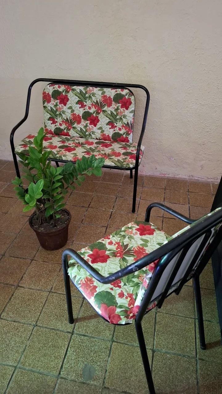 Conjunto de terraço ou varanda de ferro - Foto 4