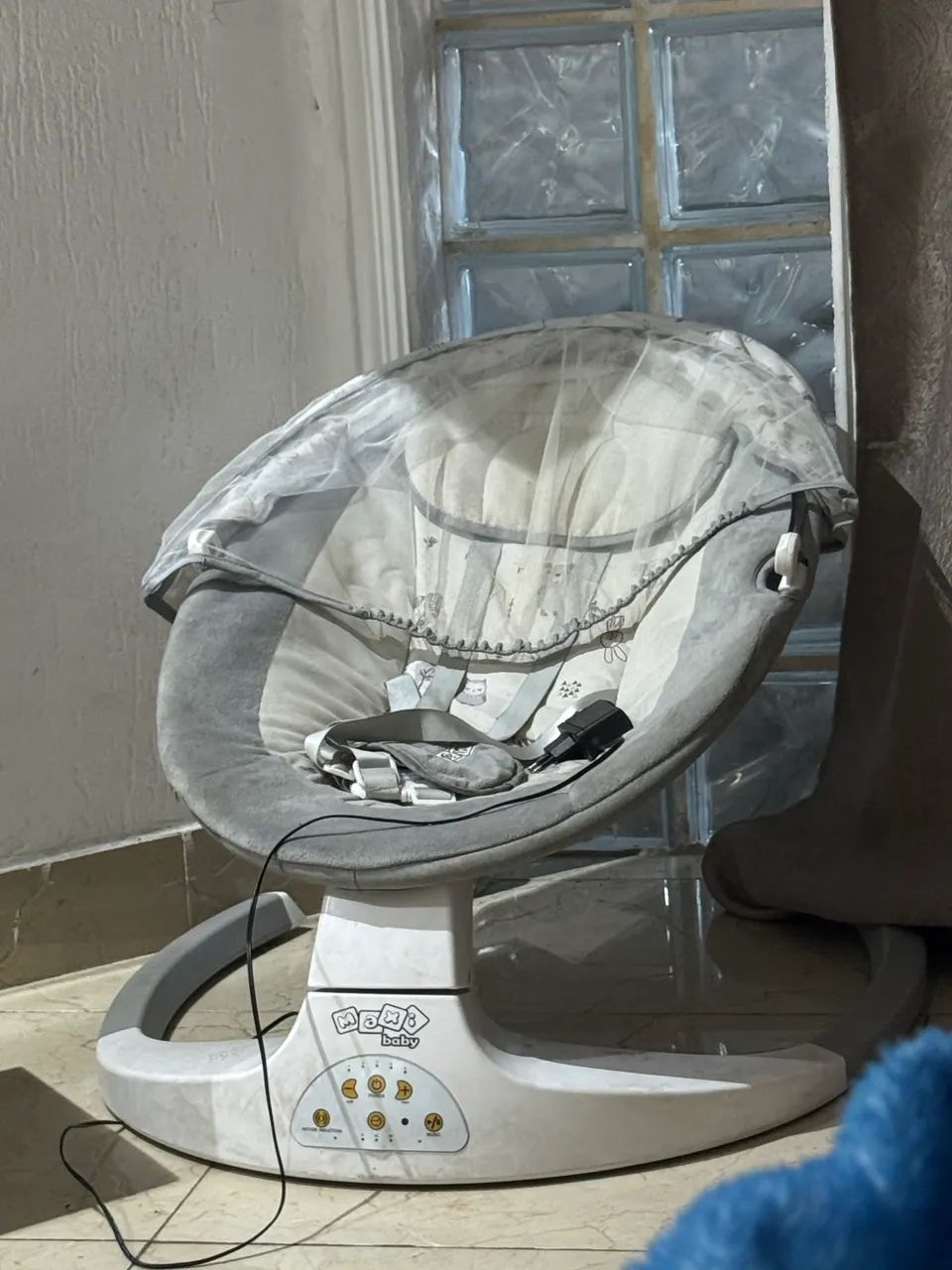 Cadeira de Descanso e Balanço Bebê Elétrica