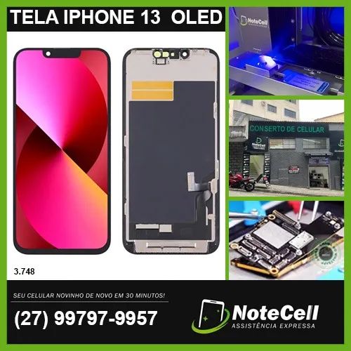 Display P/ Iphone 13 Oled - Intalação em 30 Minutos!