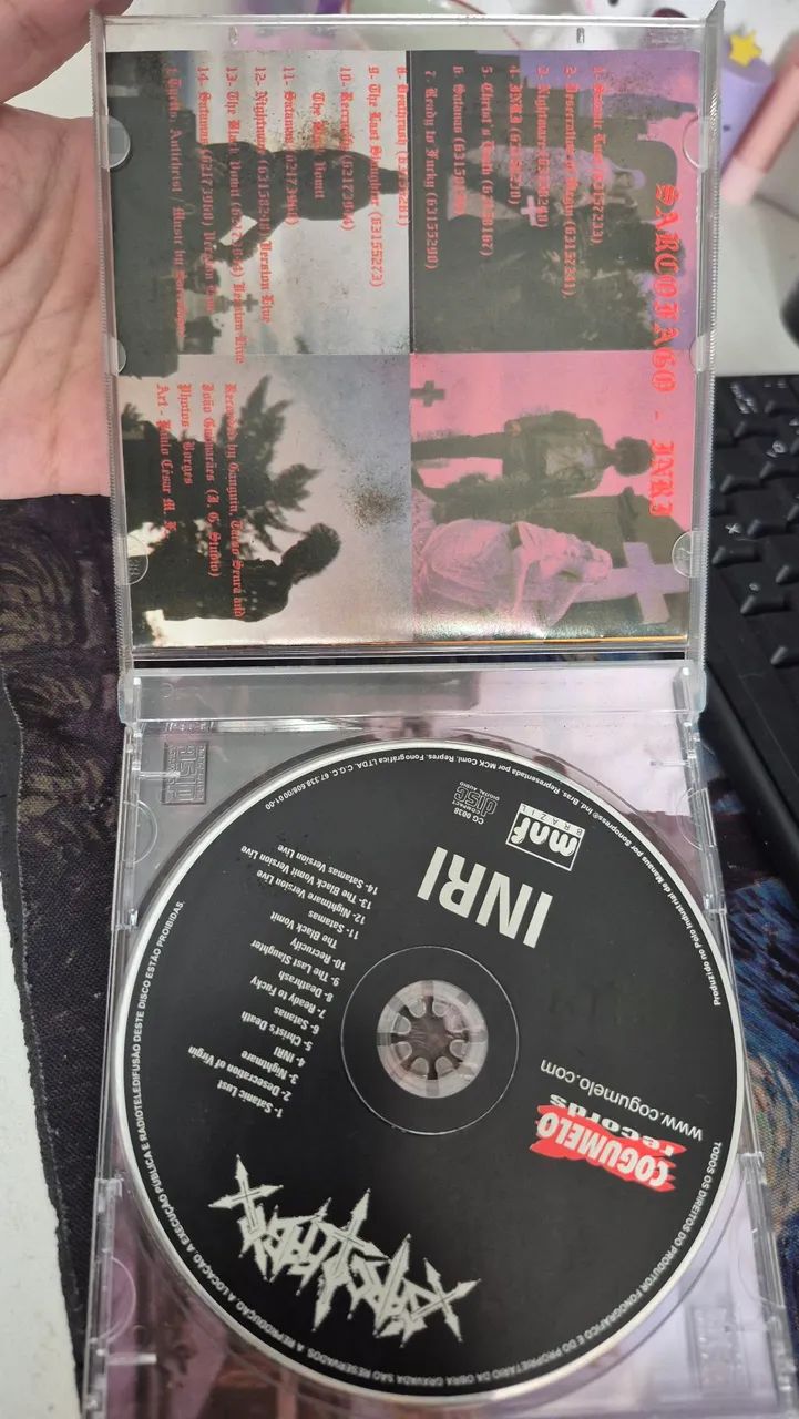 Cd sarcófago - inri - Foto 3