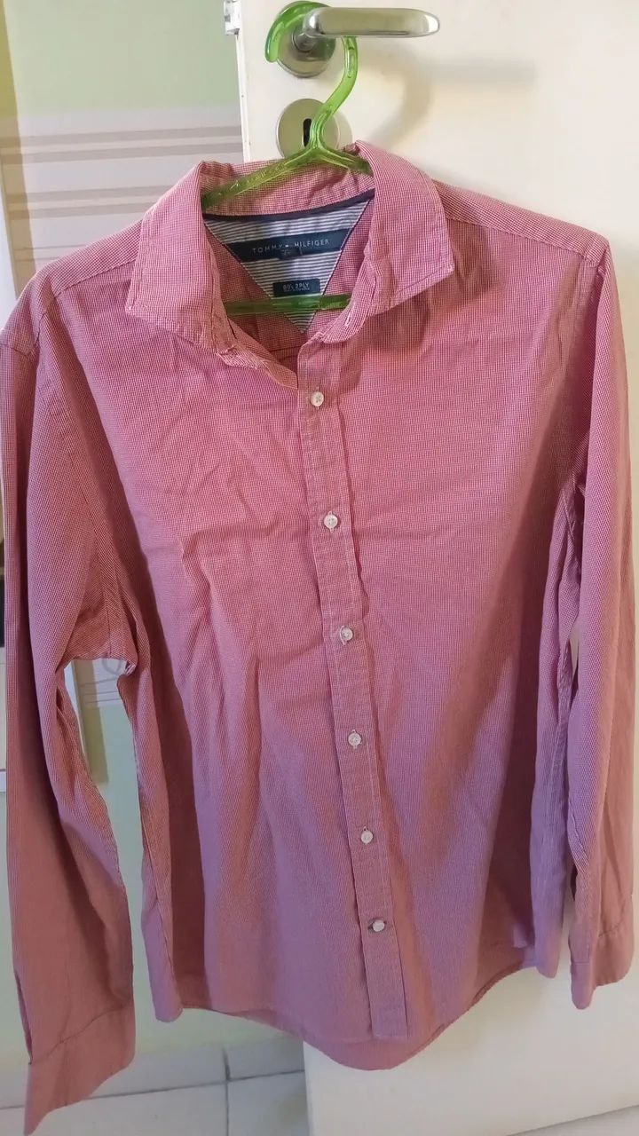 Kit 4 Camisas Tommy Hilfiger e Highstil Todas Manga Longa M  - Foto 5