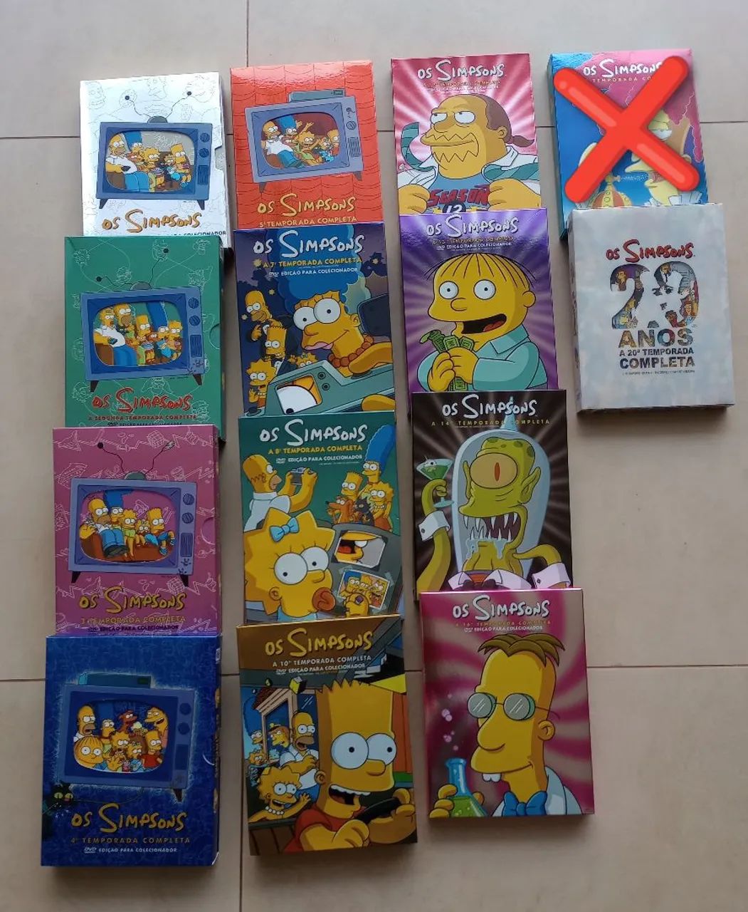 Box Simpsons - 17 temporadas