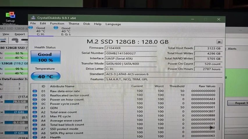 SSD Msata M.2 SSD 128GB - Foto 4