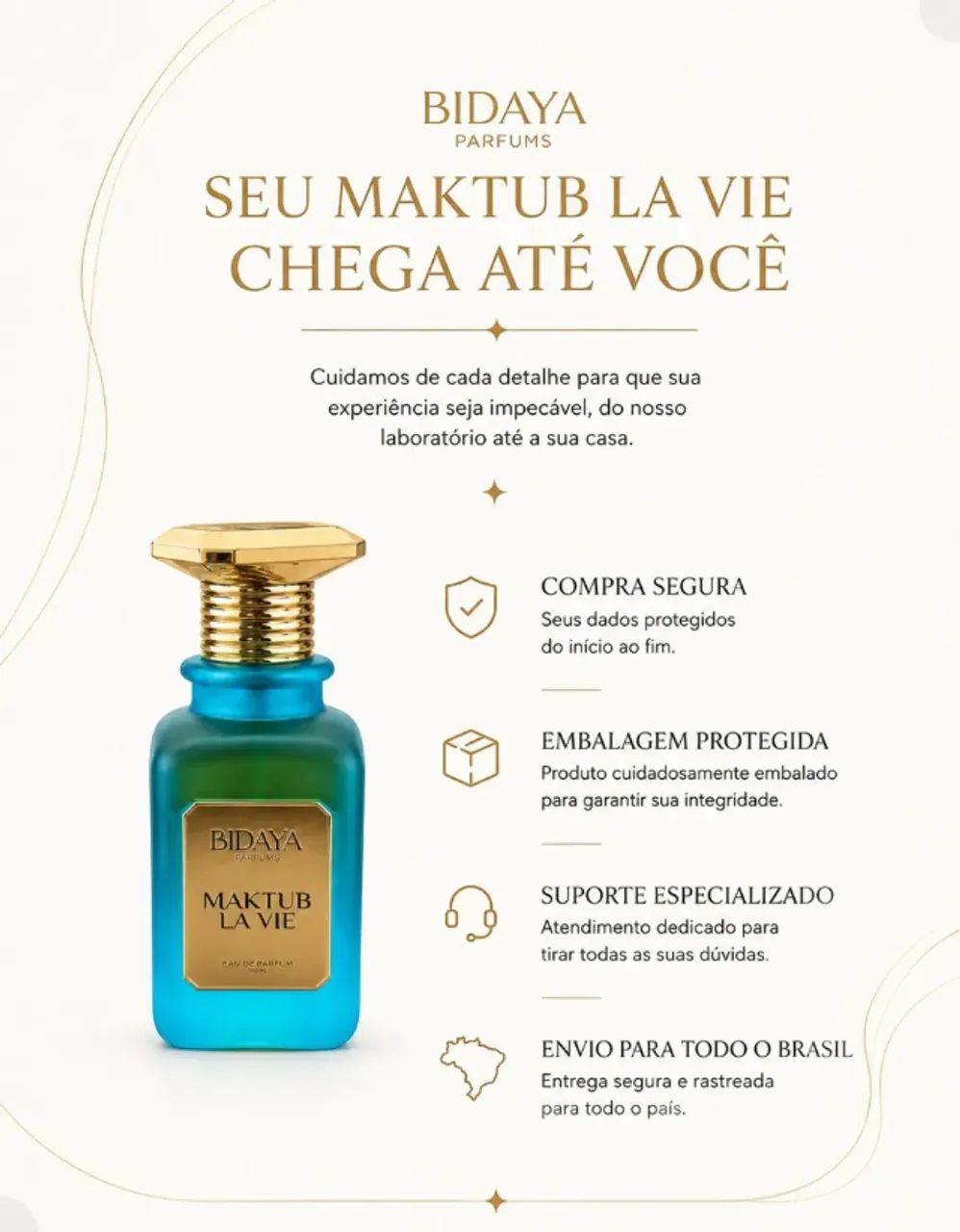 Perfume Internacional Maktub La Vie 100ml Edp - Foto 5
