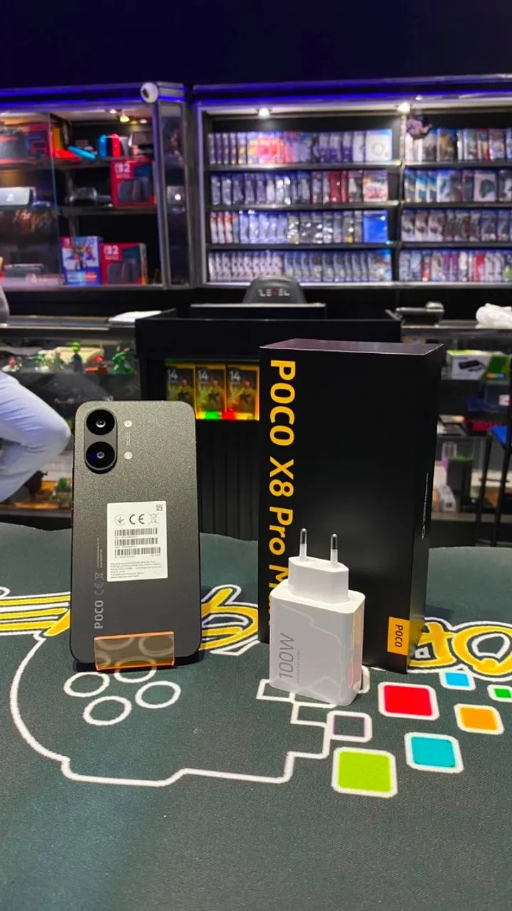 POCO X8 PRO MAX NOVO LACRADO 512GB | R$ 3.699 | Garantia