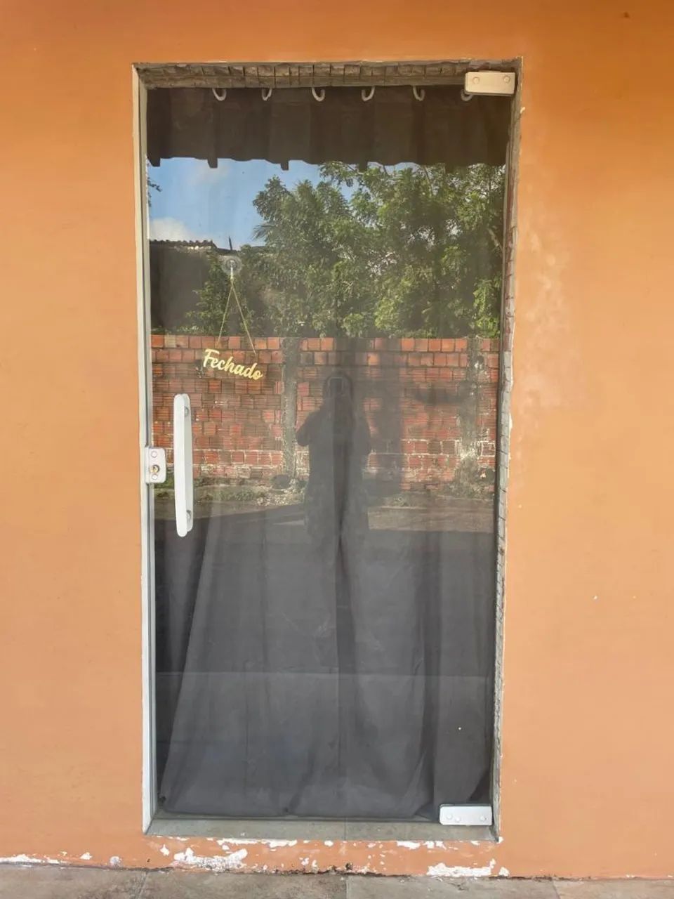 Porta de vidro 