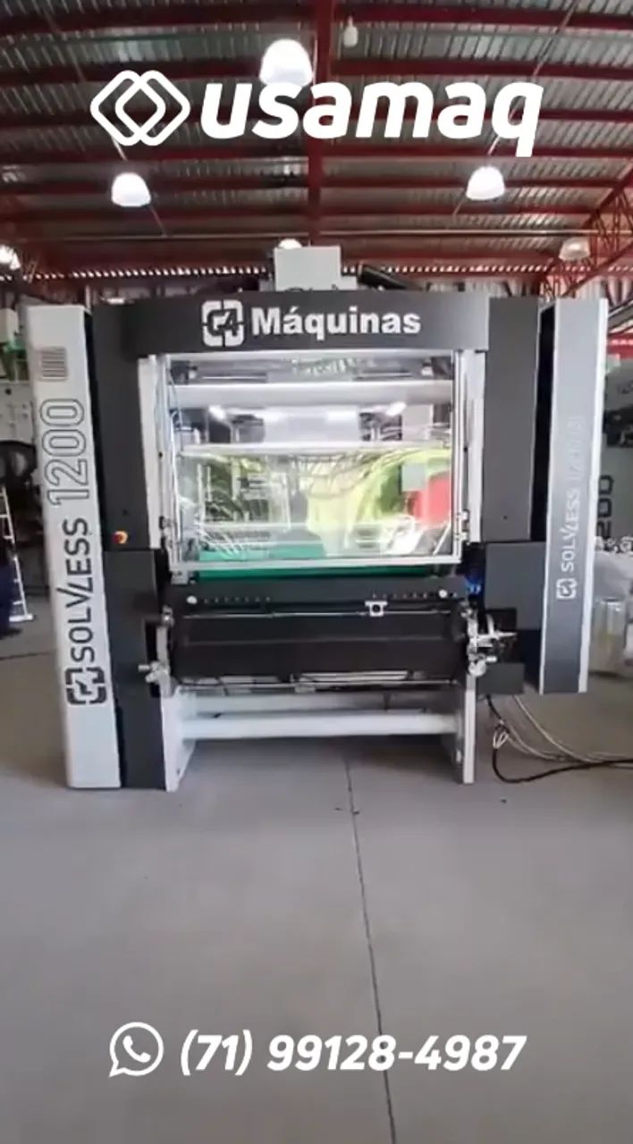 Laminadora 1200 G4 Nova Solventless com Sistema Shaftless - Foto 3