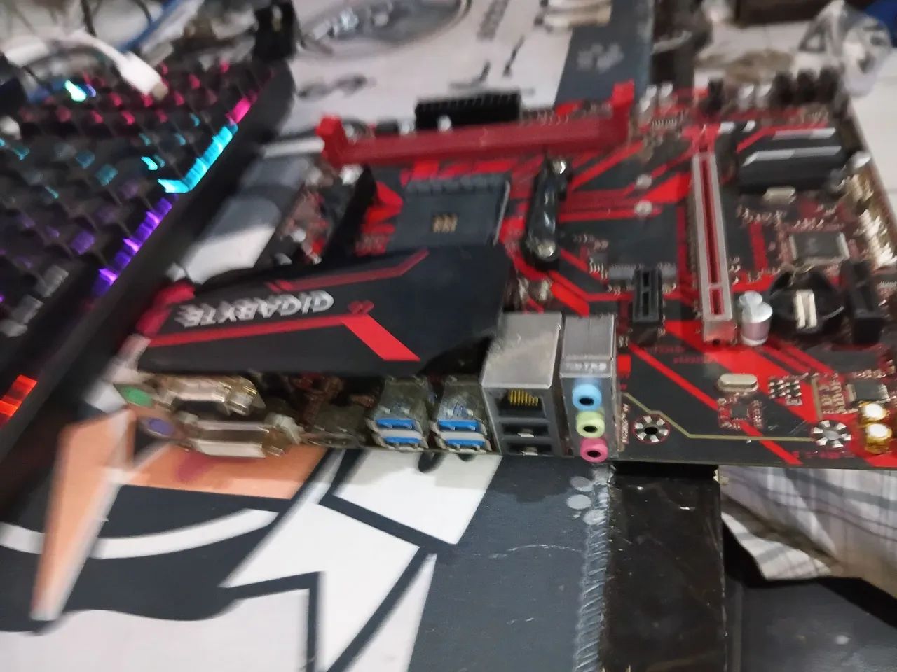 B450M GIGABYTE C/ DEFEITO  - Foto 2