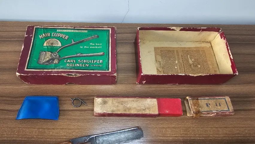 Kit Vintage de Barbearia - Carl Schlieper Solingen Germany - Foto 2