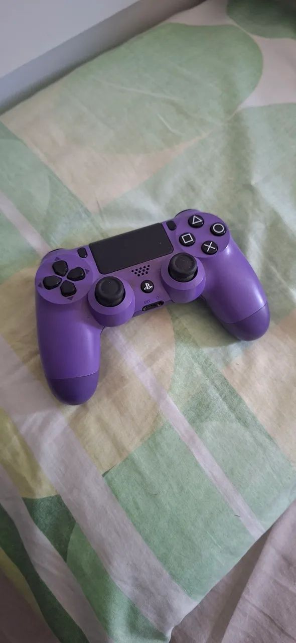 controle original ps4 roxo elétrico 