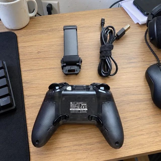 Controle GameSir T4 Pro Bluetooth Switch PC Android iPhone com Suporte de Celular - Foto 4
