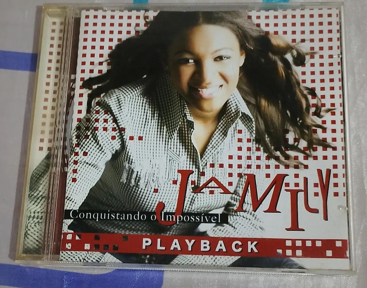 Cd Jamily conquistando o impossível Play Back 