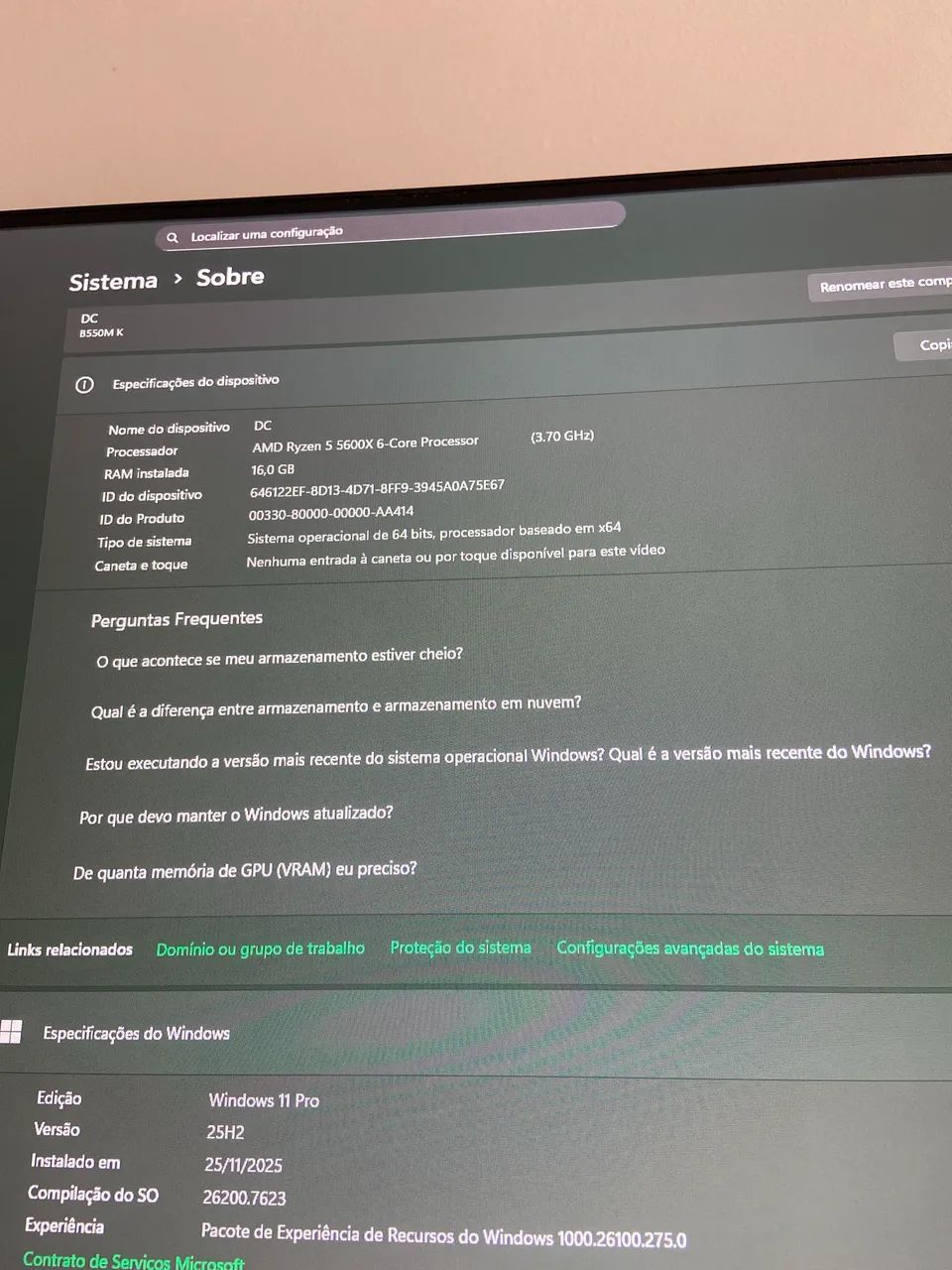 PC GAMER: RTX4060, RAZEN 5 5600x, 16GB DE RAM, SSD 512GB, B550M K. - Foto 3