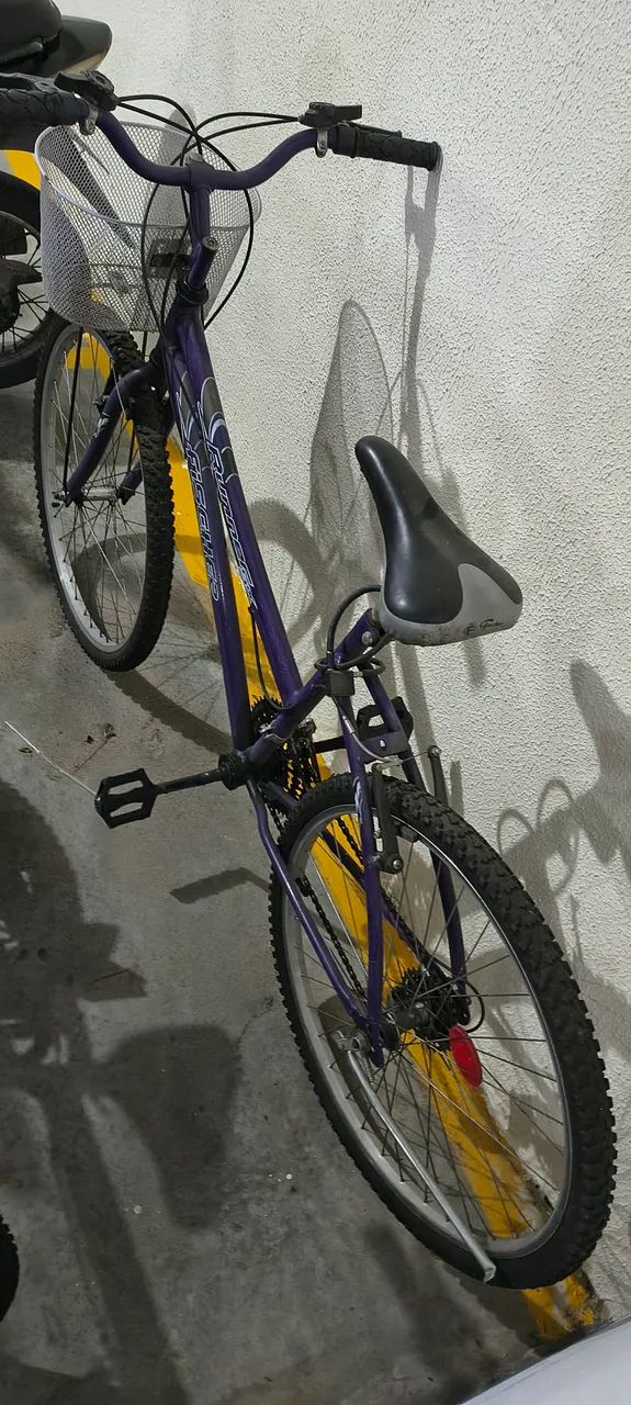 Bicicleta Fischer lilás  - Foto 2