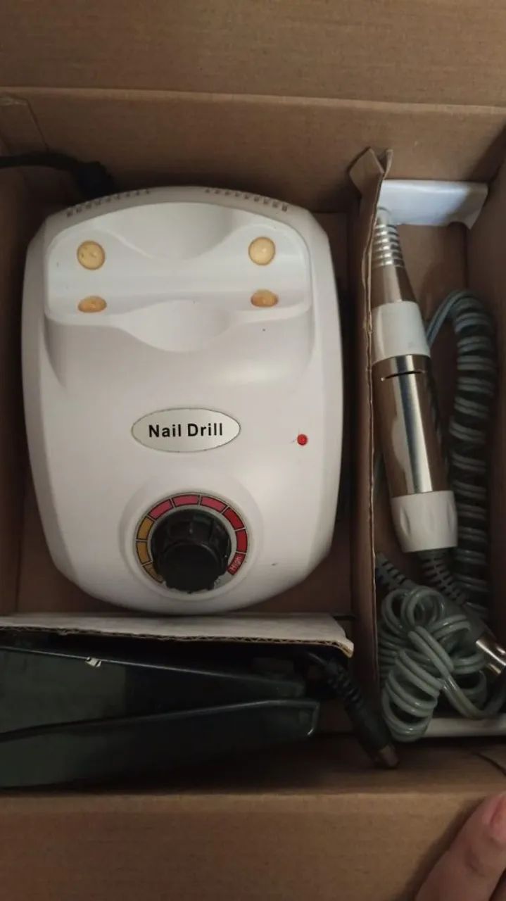 Lixa elétrica para unhas.<br>portátil<br>modelo nail Drill<br>R$ 300,00 - Foto 3
