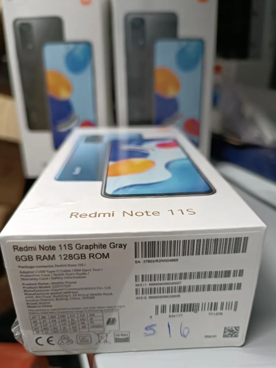Redmi Note 11S 6GB RAM 128GB ROM grafite  - Foto 2